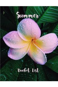 Summer Bucket List