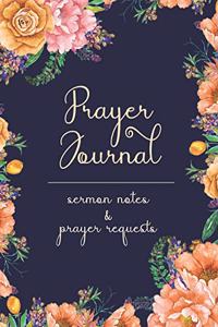Prayer Journal Sermon Notes & Prayer Requests