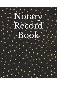 Notary Record Book