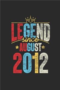 Legend Since August 2012