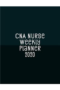 CNA Nurse Weekly Planner 2020
