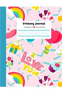 Primary Journal, Grades K-3, Draw and Write