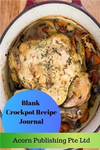 Blank Crockpot Recipe Journal
