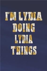 I'm Lydia Doing Lydia Things