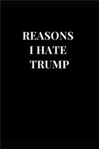 Reasons I Hate Trump