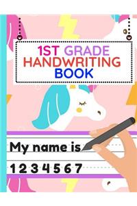 1st Grade Handwriting Book