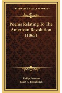 Poems Relating to the American Revolution (1865)