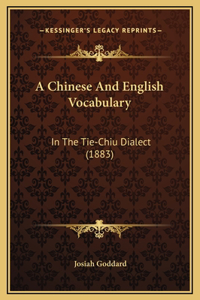 A Chinese And English Vocabulary