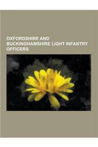 Oxfordshire and Buckinghamshire Light Infantry Officers