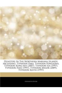 Articles on Disasters in the Northern Mariana Islands, Including
