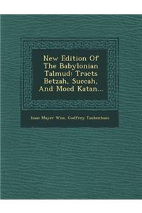 New Edition of the Babylonian Talmud