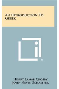 Introduction To Greek