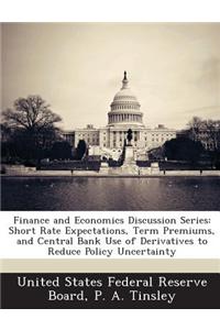 Finance and Economics Discussion Series