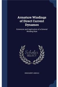 Armature Windings of Direct Current Dynamos