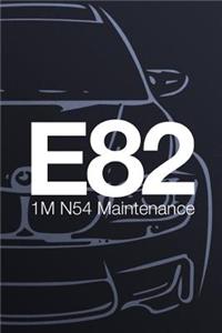 E82 1M N54 Black Sapphire Metallic