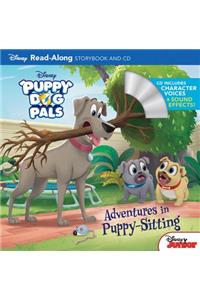 Puppy Dog Pals Read-Along Storybook and CD Adventures in Puppy-Sitting