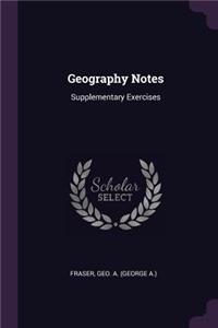 Geography Notes