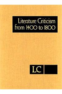 Literature Criticism from 1400 to 1800