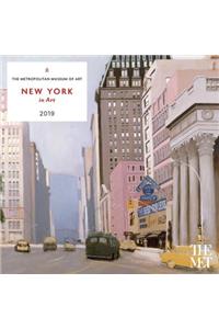 New York in Art 2019 Wall Calendar