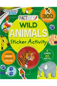 Discovery Kids Wild Animals Sticker Activity