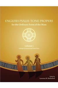 English Psalm-Tone Propers for the Liturgical Year