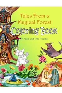 Tales From a Magical Forest Coloring Book