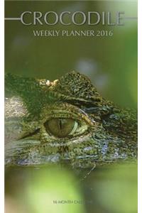 Crocodile Weekly Planner 2016