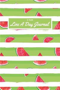 5 Year Line a Day Journal