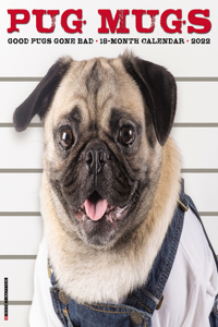 Pug Mugs 2022 Wall Calendar (Dog Breed)