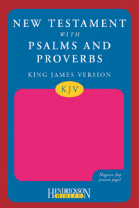 New Testament with Psalms and Proverbs-KJV-Magnetic Flap