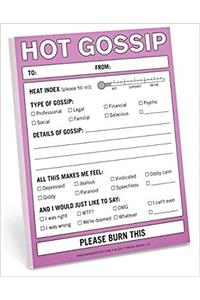 Knock Knock Hot Gossip Nifty Note