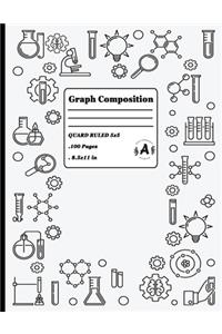 Science Graph Paper Composition Notebook 5x5 Quard