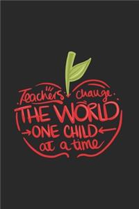 Teachers Change The World One Child At A Time Calendar 2020