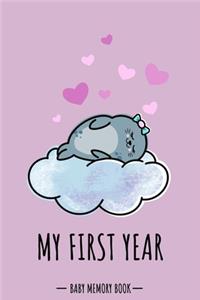 My First Year Baby Memory Book