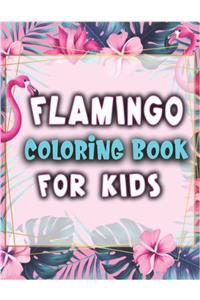 Flamingo Coloring Book for Kids