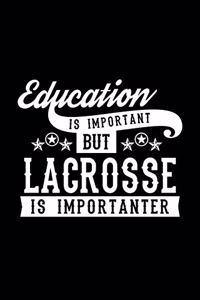 Education Is Important But Lacrosse Is Importanter