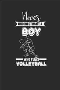 Never Underestimate A Boy Who Plays Volleyball