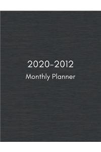 2020-2012 Monthly Planner