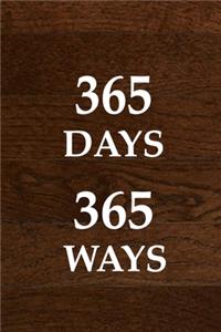 365 days 365 ways