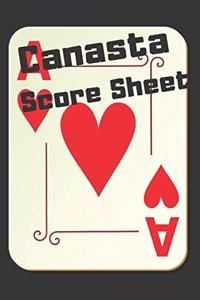 Canasta Score Sheets