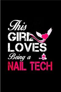 This girl lover being a nail tech