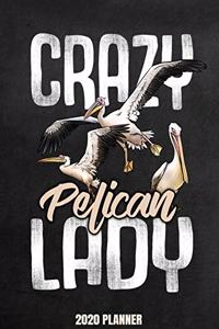 Crazy Pelican Lady 2020 Planner