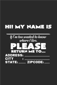 My name is please return me