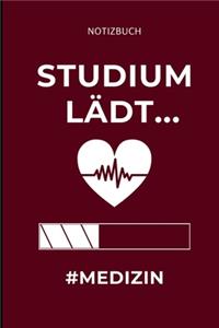 Notizbuch Studium lädt... #Medizin