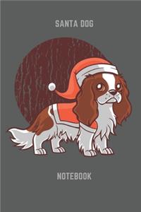 Santa Dog Notebook