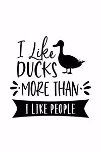 I Like Ducks More Than I Like People