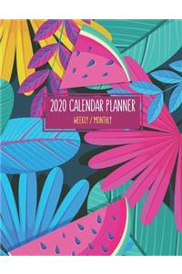2020 Calendar Planner - Weekly / Monthly