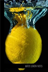 water lemon notes