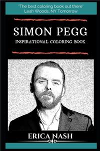 Simon Pegg Inspirational Coloring Book