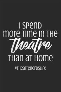 I Spend More Time In The Theatre Than At Home #Theatrenerdslife